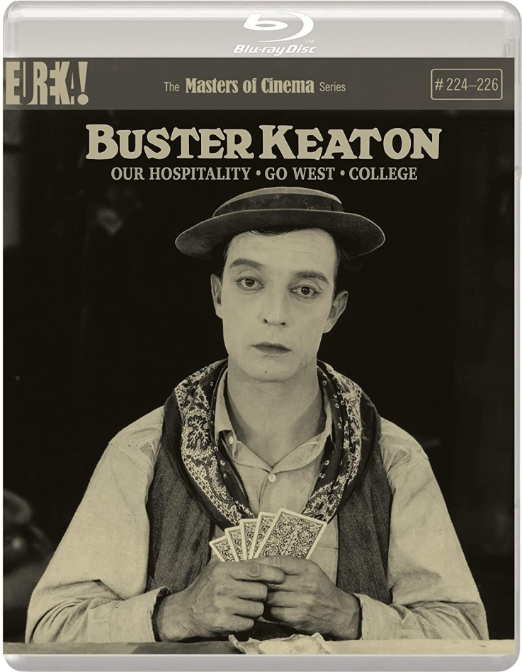 Buster Keaton - Our Hospitality / Go West / College Masters of Cinema, b/w