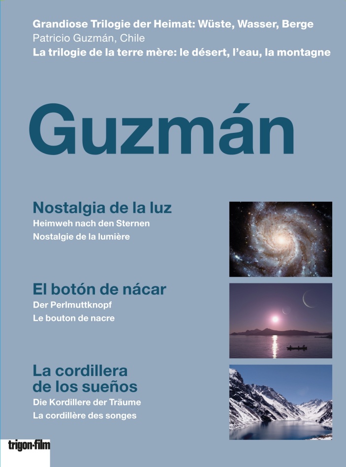 Guzmán - Nostalgia de la luz / El botón de nácar / La cordillera de los sueños 3 DVD