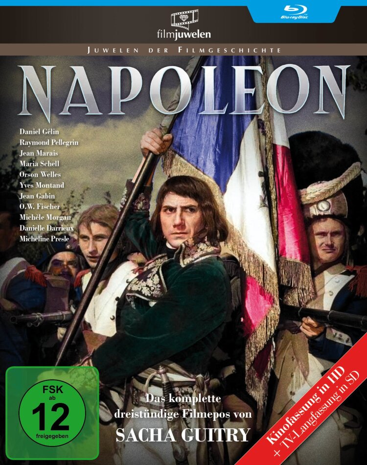 Napoleon - Das legendäre Drei-Stunden-Epos (1955) Filmjuwelen, Cinema Version, Long Version