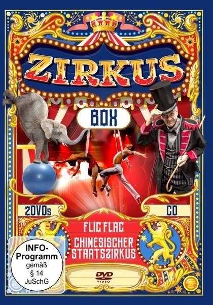 Zirkus Box - Flic Flac / Chinesischer Staatszirkus 2 DVDs + CD