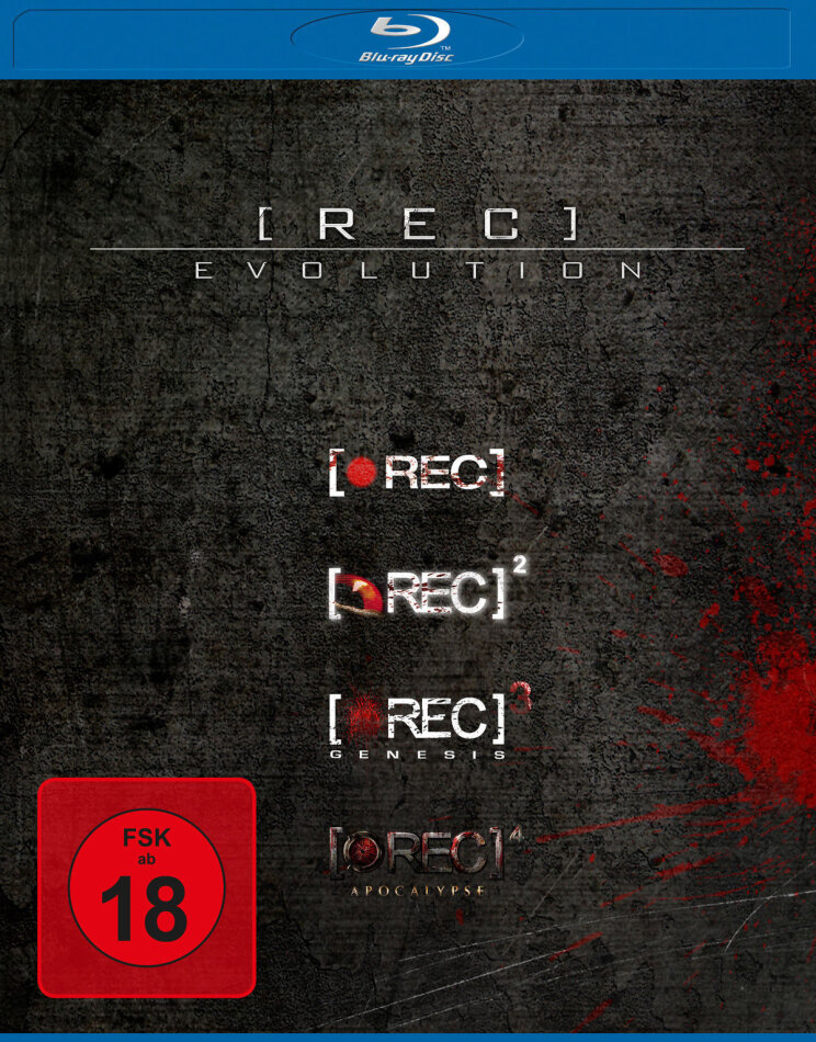 [Rec] Evolution - [Rec] 1-4 4 Blu-rays