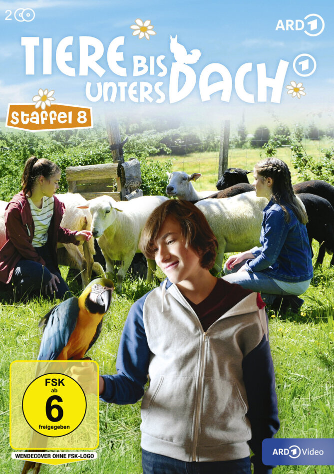 Tiere bis unters Dach - Staffel 8 2 DVDs