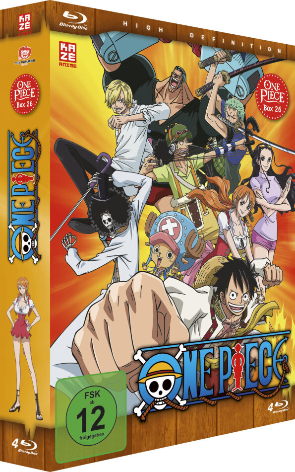 One Piece - TV-Serie - Box 26 4 Blu-rays