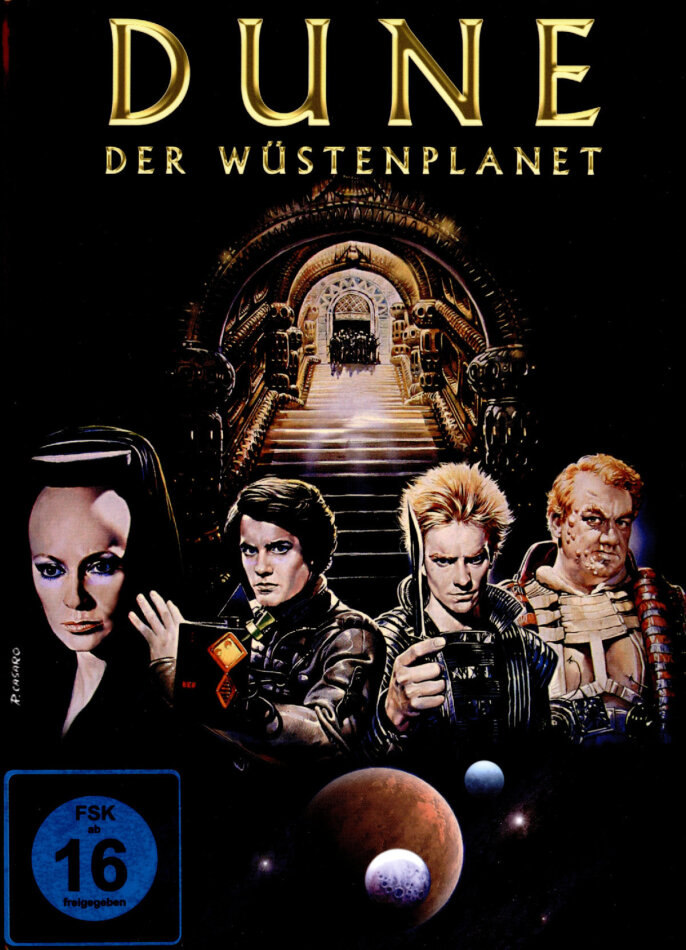 Dune - Der Wüstenplanet (1984) Classic Cover, Édition Limitée, Mediabook, Blu-ray 3D (+2D) + CD