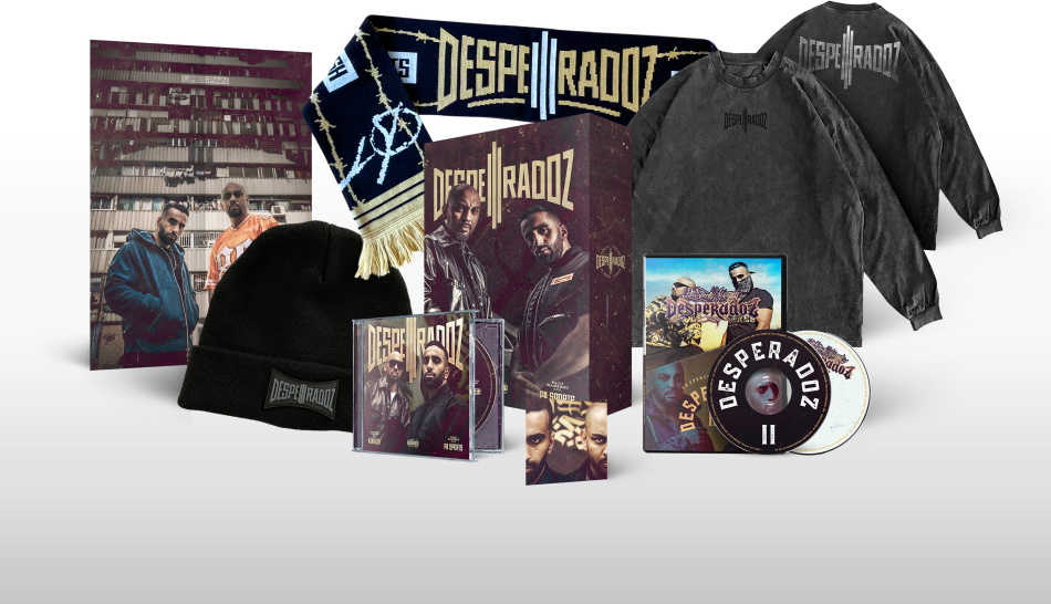 Pa Sports & Kianush - Desperadoz III Limited Box Grösse XL , 3 CDs