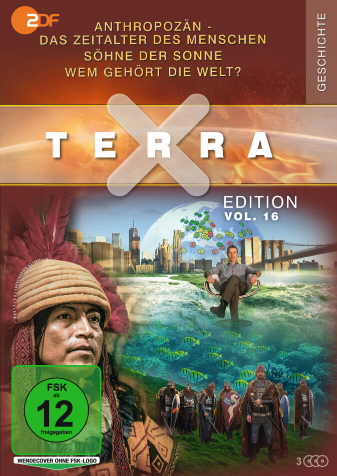 Terra X Edition - Vol. 16: Anthropozän - Das Zeitalter des Menschen / Söhne der Sonne / Wem gehört die Welt? 3 DVDs