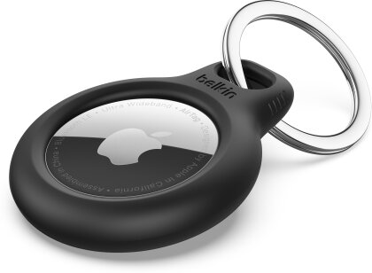 Belkin Secure Holder for Apple AirTag with Keyring - black