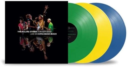 The Rolling Stones - A Bigger Bang - Live On Copacabana Beach (Edizione Limitata, 3 LP)