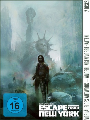 Escape from New York (1981) (Piece of Art Box, Limited Edition, 4K Ultra HD + Blu-ray)
