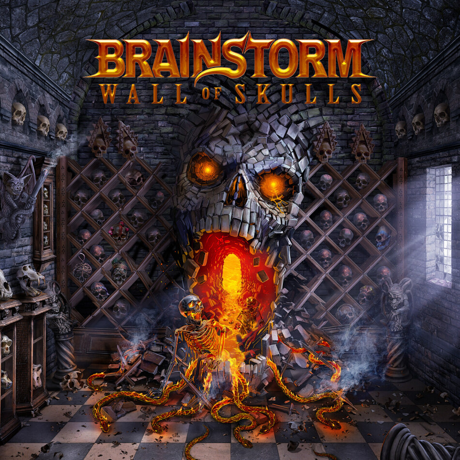 Brainstorm (Heavy) - Wall Of Skulls Limited Boxset, CD + Blu-ray