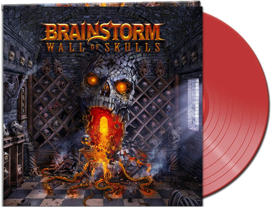Brainstorm (Heavy) - Wall Of Skulls Gatefold, Limited Edition, Red Vinyl, LP