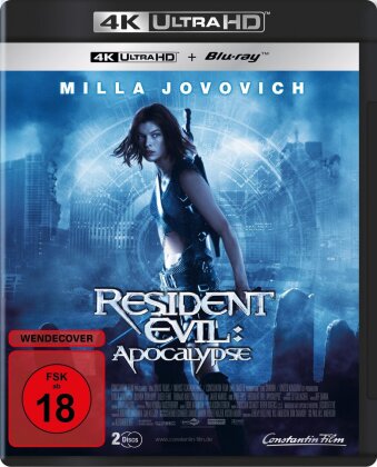 Resident Evil 2 - Apocalypse (2004) (Extended Edition, Kinoversion, 4K Ultra HD + Blu-ray)