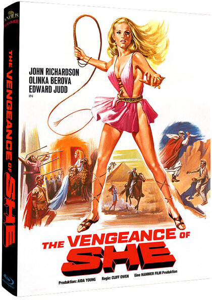 The Vengeance of She (1968) Cover B, Limited Edition, Mediabook