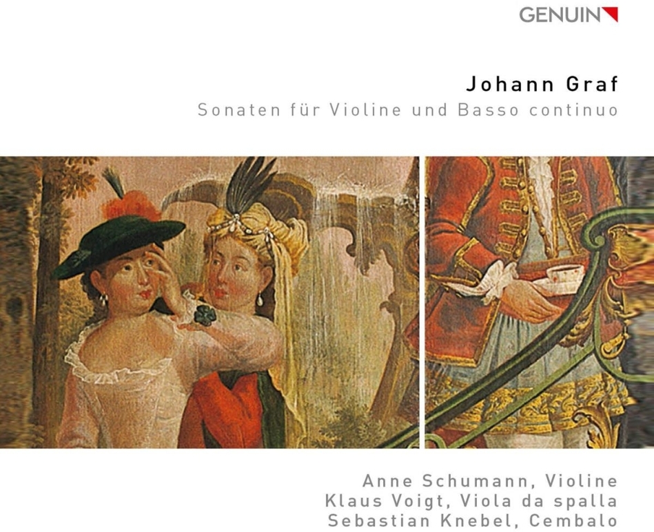 Johann Graf (1684-1750), Anne Schumann, Klaus Voigt & Sebastian Knebel - Sonaten für Violine und Basso continuo