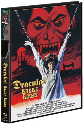 Draculas grosse Liebe (1973) (Cover A, Collector's Edition, Limited Edition, Mediabook, Blu-ray + DVD)