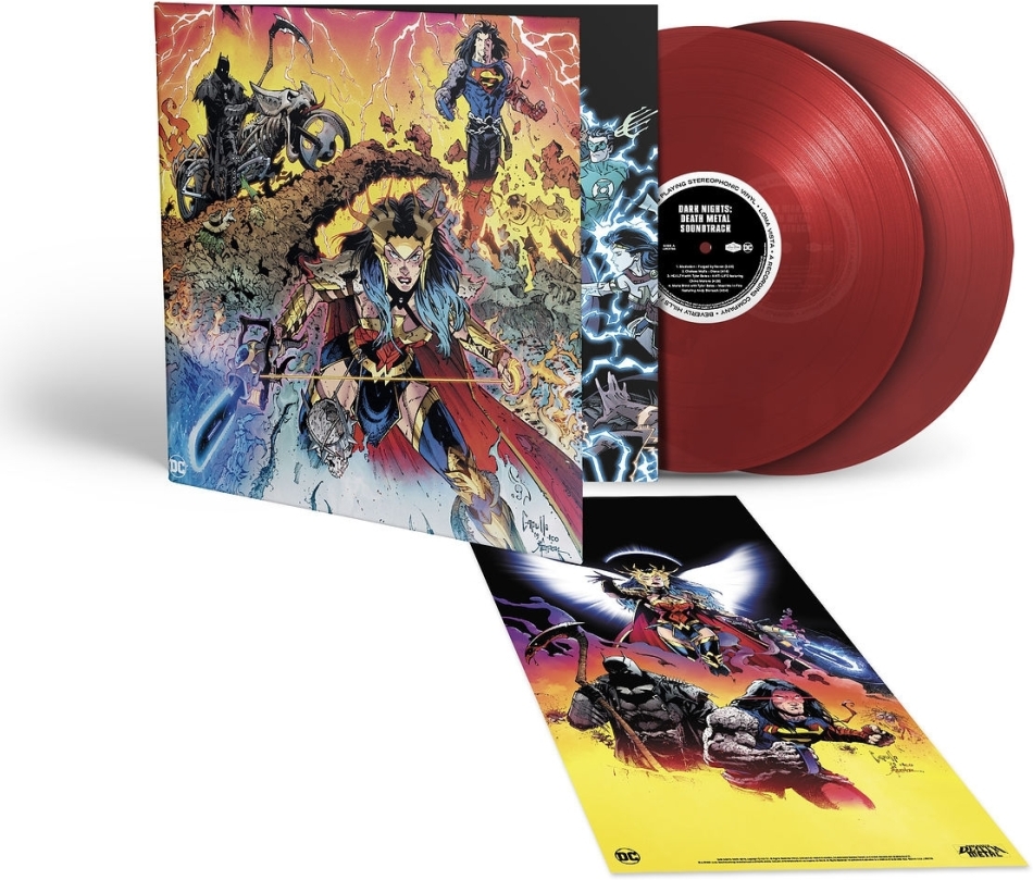 Dark Nights: Death Metal Soundtrack - OST Limited Edition, Red Vinyl, 2 LPs