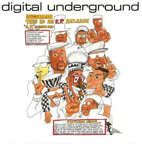 Digital Underground - This Is An E.P. Release (Mini) 140 Gramm, 2021 Reissue, Tommy Boy Music, LP