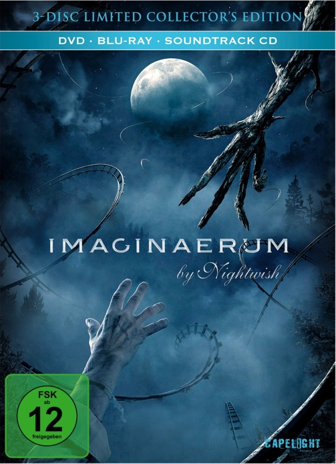 Imaginaerum by Nightwish (2012) Limited Collector's Edition, Mediabook, Blu-ray + DVD + CD
