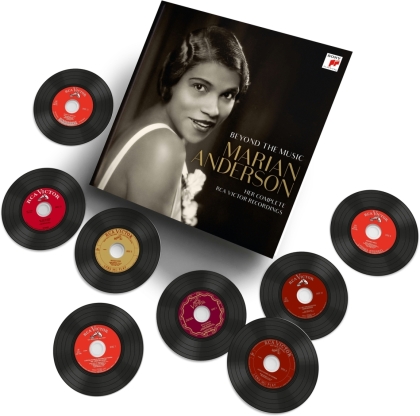 Johannes Brahms (1833-1897), Franz Schubert (1797-1828), Gustav Mahler (1860-1911), Robert Schumann (1810-1856), &hellip; - Marian Anderson - Beyond the Music (15 CDs)