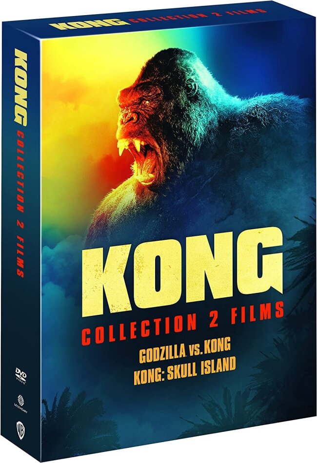 Godzilla vs. Kong (2021) / Kong: Skull Island (2017) 2 DVD