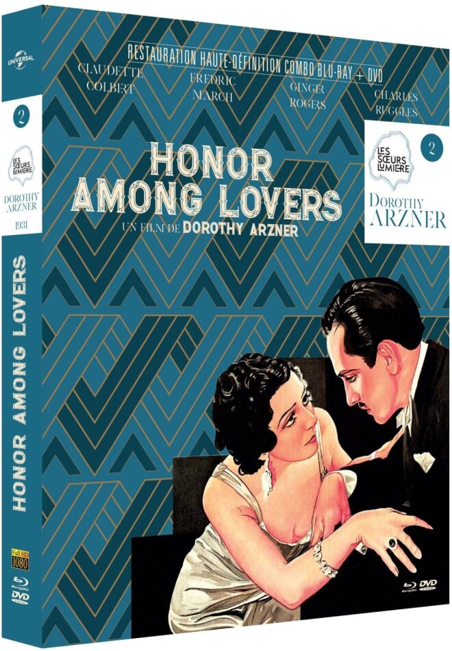 Honor Among Lovers (1931) b/w, Blu-ray + DVD