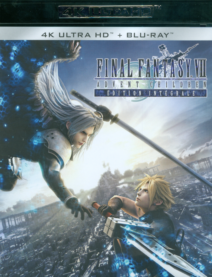 Final Fantasy VII - Advent Children (2005) Édition Intégrale, 4K Ultra HD + Blu-ray