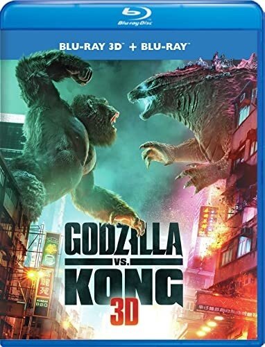 Godzilla Vs. Kong (2021) Blu-ray 3D + Blu-ray