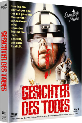 Gesichter des Todes (1978) (Cover A, Limited Edition, Mediabook, Uncut, Blu-ray + DVD)