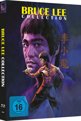 Bruce Lee Collection (Cover B, Limited Edition, Mediabook, Uncut, 4 Blu-rays)