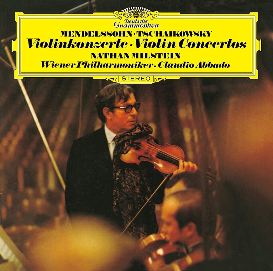 Felix Mendelssohn-Bartholdy (1809-1847), Peter Iljitsch Tschaikowsky (1840-1893), Claudio Abbado, Nathan Milstein & Wiener Philharmoniker - Violin Concertos Japan Edition