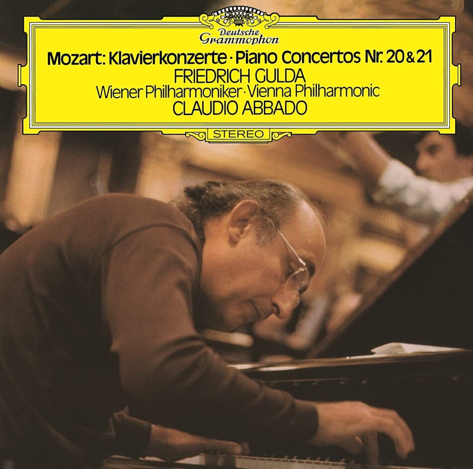 Wolfgang Amadeus Mozart (1756-1791), Claudio Abbado, Friedrich Gulda (1930-2000) & Wiener Philharmoniker - Piano Concertos 20 & 21 Japan Edition