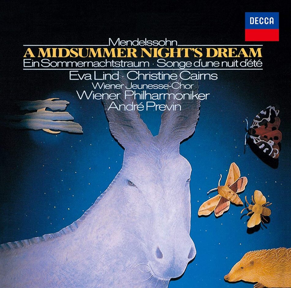 Felix Mendelssohn-Bartholdy (1809-1847), André Previn (*1929) & Wiener Philharmoniker - Midsummer Night's Dream - Ein Sommernachtstraum Japan Edition