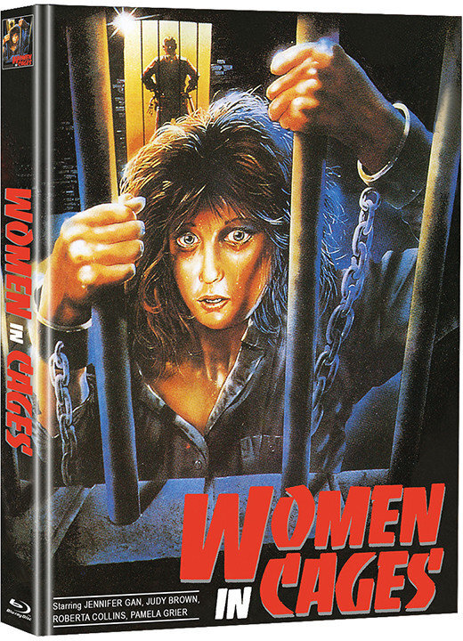 Women in Cages (1971) Cover B, Limited Edition, Mediabook, Blu-ray + DVD