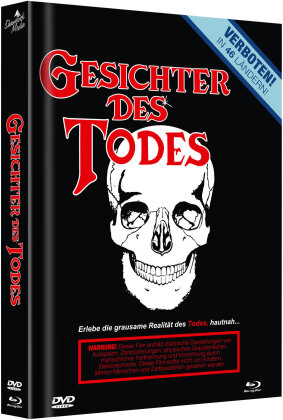 Gesichter des Todes (1978) (Cover D, Edizione Limitata, Mediabook, Uncut, Blu-ray + DVD)