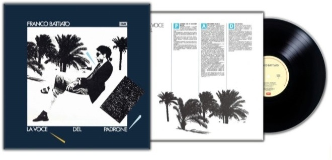 Franco Battiato - La Voce Del Padrone 2021 Reissue, Black Vinyl, 40th Anniversary Edition, LP