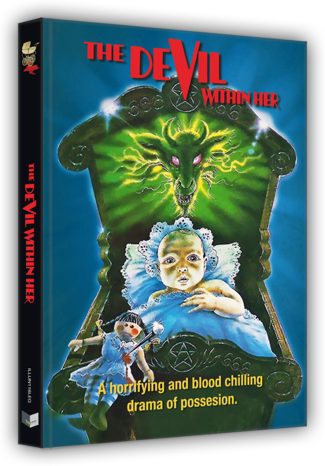 The devil within her - Vom Satan gezeugt (1974) Cover G, Limited Edition, Mediabook, Blu-ray + DVD