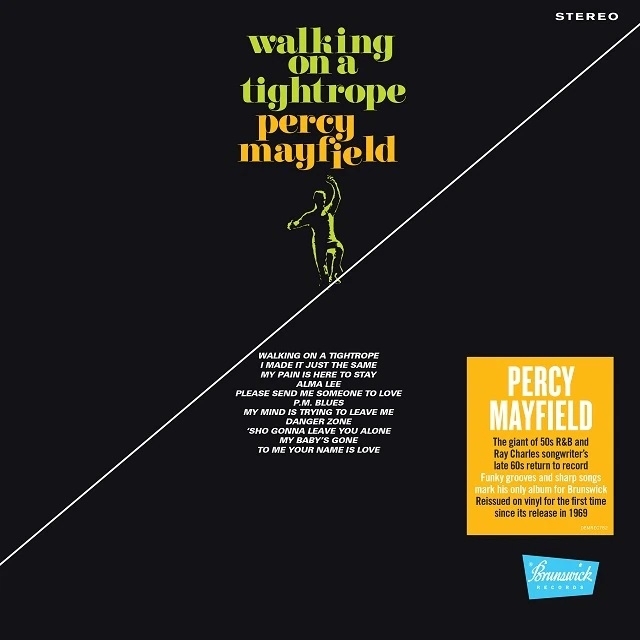Percy Mayfield - Walking On A Tightrope 2021 Reissue, Demon Records, LP