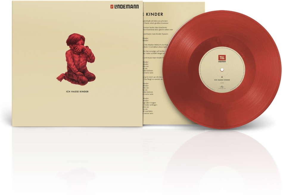 Till Lindemann (Rammstein) - Ich Hasse Kinder Colored, 7" Single