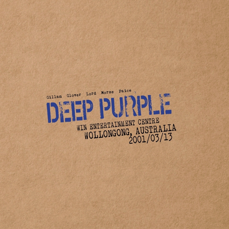 Deep Purple - Live In Wollongong 2001 Digipack, Earmusic, 2 CDs