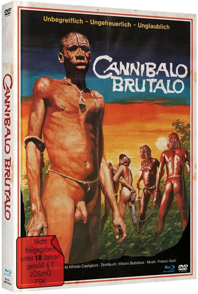 Cannibalo Brutalo (1978) Édition Limitée, Mediabook, Blu-ray + DVD