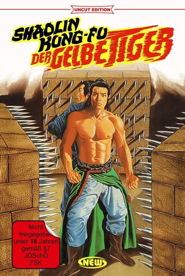 Shaolin Kung Fu - Der gelbe Tiger (1976) Hartbox, Limited Edition, Uncut