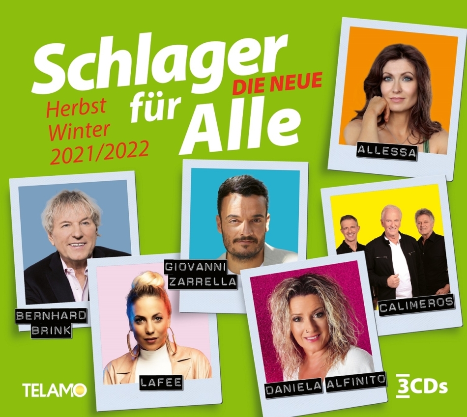 Schlager für Alle-Die Neue:Herbst/Winter 2021/2022 3 CDs