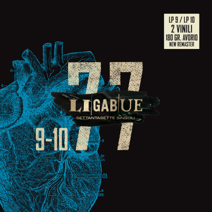 Ligabue - 77 Singoli / Lp 9 - Lp 10 (Avorio Vinyl, 2 LP)