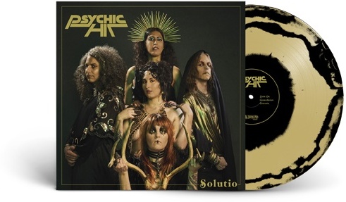 Psychic Hit - Solutio Gold/Black Swirl Vinyl, LP