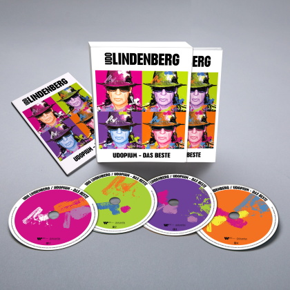 Udo Lindenberg - UDOPIUM-Das Beste (Standard Edition, 4 CDs)