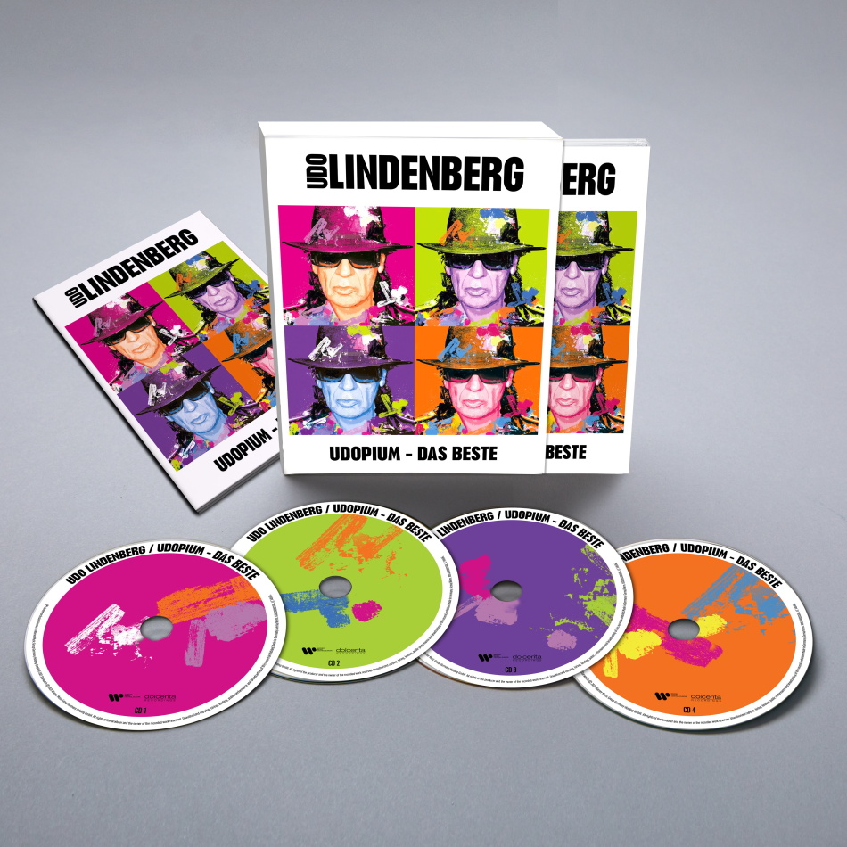 Udo Lindenberg - UDOPIUM-Das Beste Édition standard, 4 CD