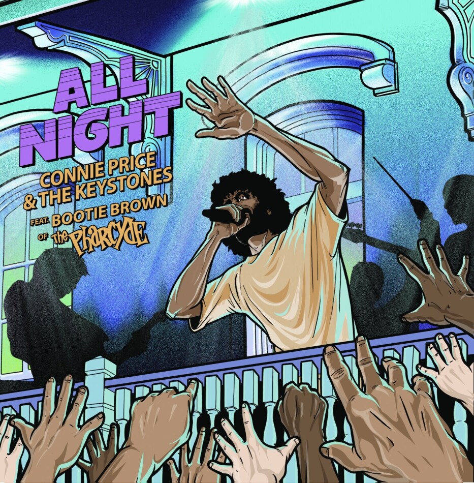Connie Price, The Keystones feat. Bootie Brown (The Pharcyde) - All Night 7" Single