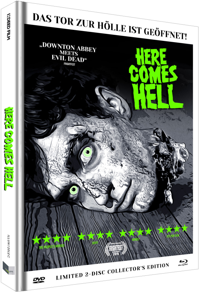 Here Comes Hell (2019) Cover C, Collector's Edition Limitata, Mediabook, Uncut, Blu-ray + DVD