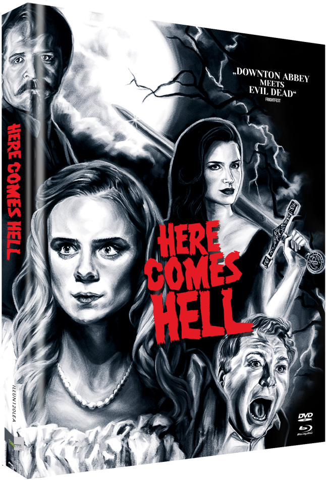 Here Comes Hell (2019) Cover A, Collector's Edition Limitata, Mediabook, Uncut, Blu-ray + DVD
