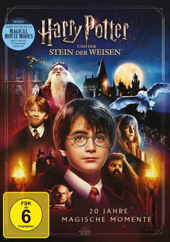 Harry Potter und der Stein der Weisen - Magical Movie Mode (2001) Jubiläumsedition, 2 DVDs